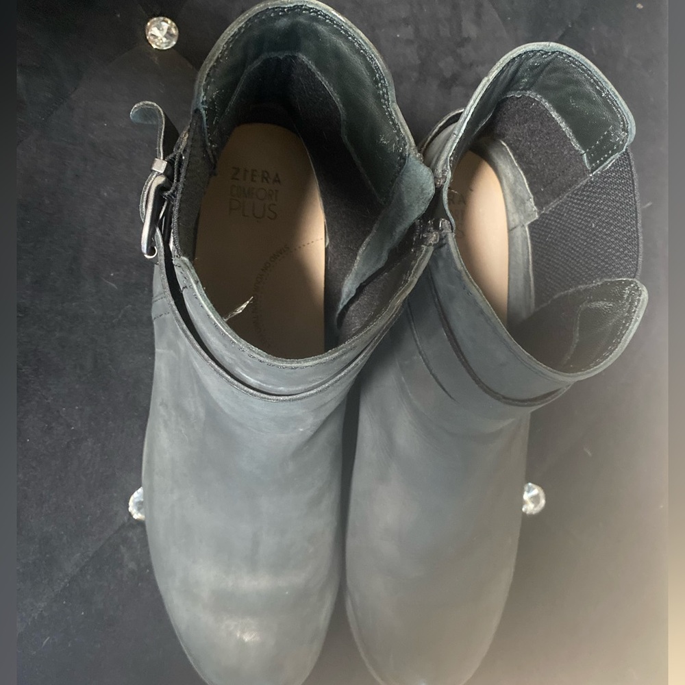 Ziera Comfort Plus Women's Gray Ankle Boots